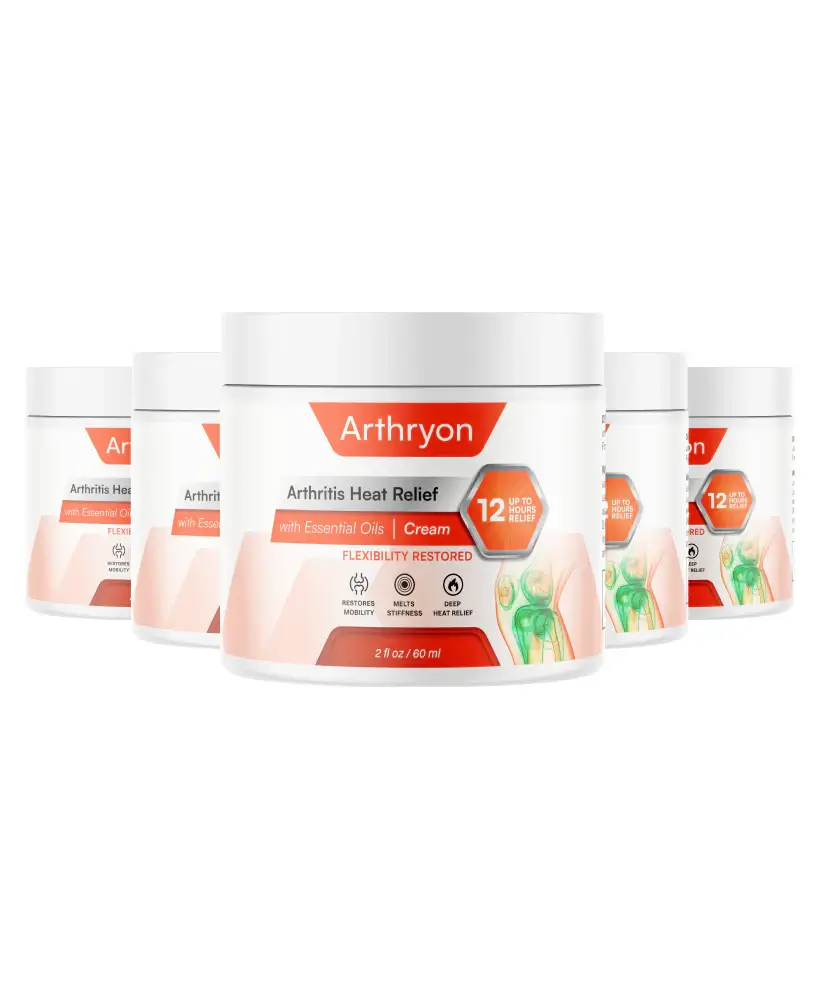 Five pack of Arthryon cream